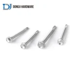 Dongji DIN7504K Hex Head Self Drilling Screw Stainless Steel Self Drilling Screw Cabinet Partition Fixation Agricultural Screw - Image 3