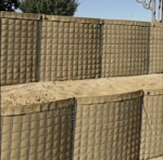 Professional SupplyCustomized Folding Defensive Barrier Galvanized Security Wall Flood Defensive Barrier Explosion RetainingWall
