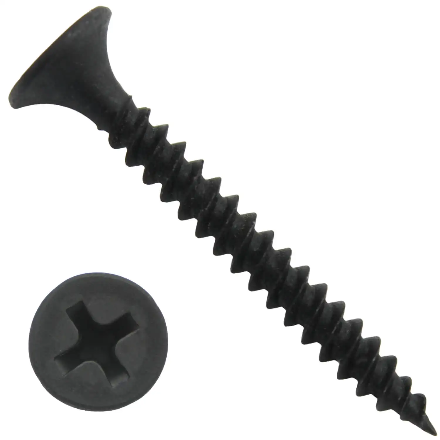 Screw Manufacturer Screw and Fastener 4.2*100mm Black Phosphating Drywall Screws