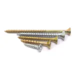 Torx Drive Carbon Steel Serrated Shank Anti-Slip Zinc Plated Particle Board Screw for Composite Wood Engineered Timber Shelf - Image 3