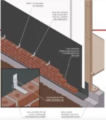 Construction Metal Building Material Galvanized Steel Block Brick Frame Wall Ties - Image 3