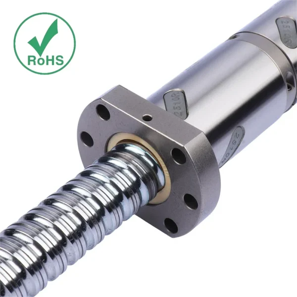 GS FFNU04008-4 High Precision CNC Ball Screw Nut 3000mm BEARING STEEL Milled Thread Lead Screw Linear Motion New Engine Gearbox