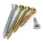 Torx Drive Carbon Steel Serrated Shank Anti-Slip Zinc Plated Particle Board Screw for Composite Wood Engineered Timber Shelf - Image 5