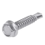 Dongji DIN7504K Hex Head Self Drilling Screw Stainless Steel Self Drilling Screw Cabinet Partition Fixation Agricultural Screw - Image 2