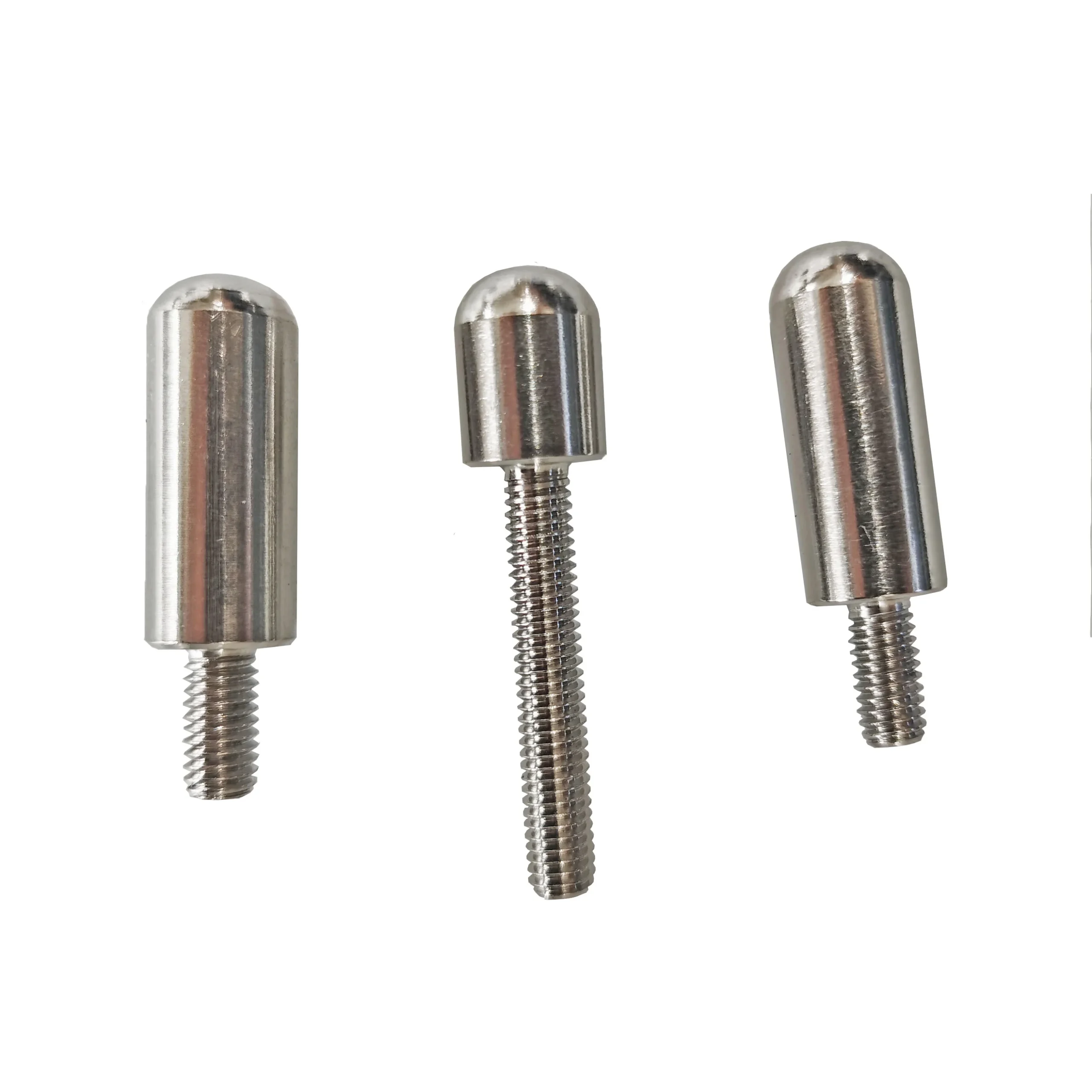 Custom Non-Standard Fastener CNC Turned Stainless Steel Screw with Round Head Customized Screw